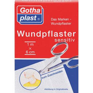 GOTHAPLAST Wundpfl.sensitiv 6 cmx1 m geschnitten