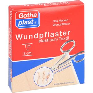 GOTHAPLAST Wundpfl.elast.8 cmx1 m geschnitten