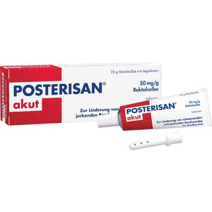 POSTERISAN akut 50 mg/g Rektalsalbe