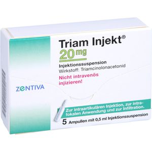 TRIAM INJEKT 20 mg Kristallsuspension in Ampullen