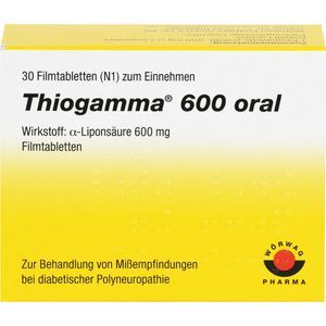 Thiogamma 600 oral Filmtabletten 30 St