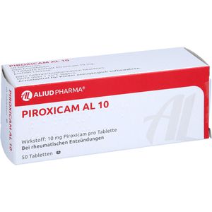 PIROXICAM AL 10 Tabletten