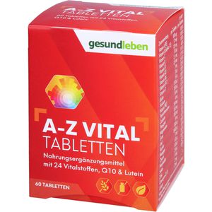 gesund leben A-Z Vital-Tabletten