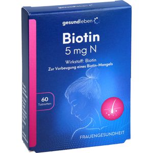 GESUND LEBEN Biotin 5 mg N Tabletten