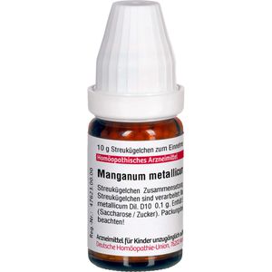MANGANUM METALLICUM D 10 Globuli