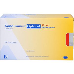 SANDIMMUN Optoral 50 mg Weichkapseln