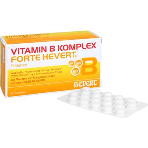 VITAMIN B KOMPLEX forte Hevert Tabletten