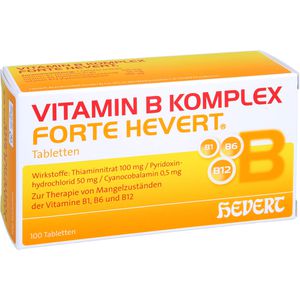 VITAMIN B KOMPLEX forte Hevert Tabletten