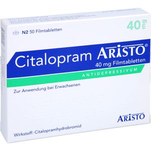 CITALOPRAM Aristo 40 mg Filmtabletten