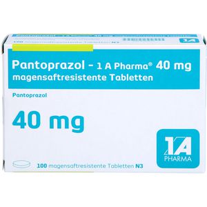 PANTOPRAZOL-1A Pharma 40 mg magensaftres.Tabletten