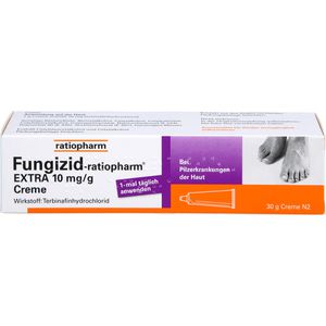 Fungizid-ratiopharm Extra Creme 30 g 30 g