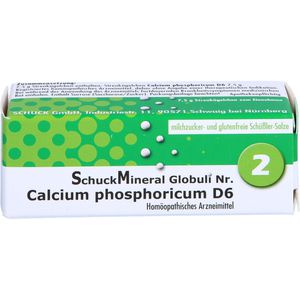 SCHUCKMINERAL Globuli 2 Calcium phosphoricum D 6