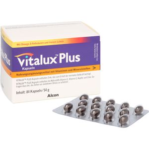 VITALUX Plus Lutein u. Omega 3 Kapseln