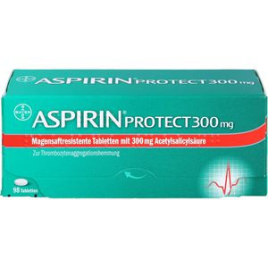 Aspirin Protect 300 mg magensaftres.Tabletten 98 St 98 St