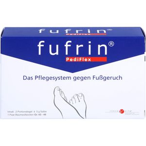 FUFRIN PediFlex Pflegesyst.Socke+Salbe Gr.43-46