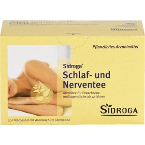 SIDROGA Schlaf- und Nerventee Filterbeutel