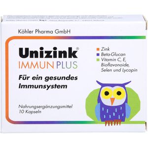 Unizink Immun Plus Kapseln 10 St