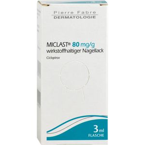 MICLAST 80 mg/g wirkstoffhaltiger Nagellack