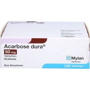 ACARBOSE dura 50 mg Tabletten