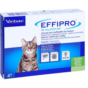 EFFIPRO 50 mg Lösung z.Auftropfen f.Katzen