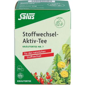 STOFFWECHSEL AKTIV Tee Kräutertee Nr.7 bio Salus