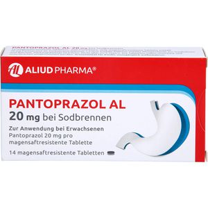 PANTOPRAZOL AL 20 mg bei Sodbr.magensaftres.Tabl.