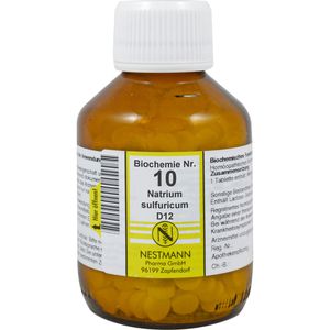 Biochemie 10 Natrium sulfuricum D 12 Tabletten 400 St
