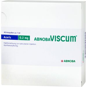ABNOBAVISCUM Aceris 0,2 mg Ampullen