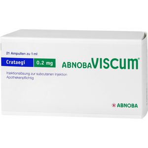 ABNOBAVISCUM Crataegi 0,2 mg Ampullen