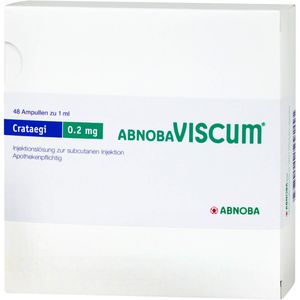 ABNOBAVISCUM Crataegi 0,2 mg Ampullen