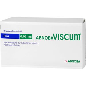 ABNOBAVISCUM Pini 0,02 mg Ampullen
