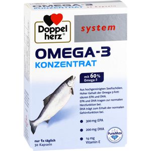 DOPPELHERZ Omega-3 Konzentrat system Kapseln