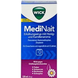 WICK MediNait Erkält.Sirup m.Honig-u.Kamillenaroma