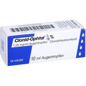 CLONID OPHTAL 1/8% Augentropfen