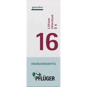 BIOCHEMIE Pflüger 16 Lithium chloratum D 6 Tabl.