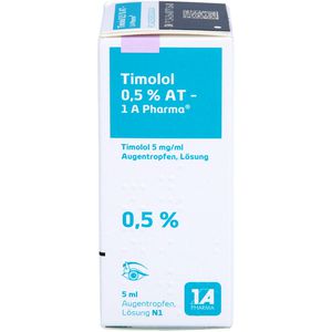 TIMOLOL 0,5% AT-1A Pharma Augentropfen