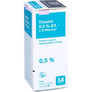 TIMOLOL 0,5% AT-1A Pharma Augentropfen