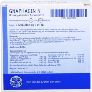 Gnaphagin N Injektionslösung 10 ml