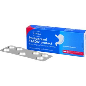 PANTOPRAZOL STADA protect 20 mg magensaftres.Tabl.