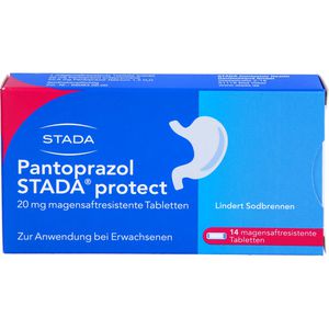 PANTOPRAZOL STADA protect 20 mg magensaftresistente Tabletten