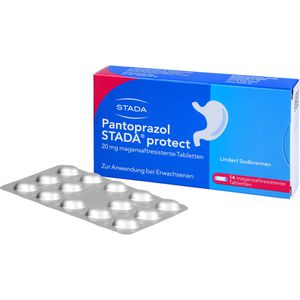 PANTOPRAZOL STADA protect 20 mg magensaftresistente Tabletten