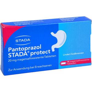 PANTOPRAZOL STADA protect 20 mg magensaftresistente Tabletten