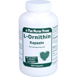 L-Ornithin 500 mg Kapseln 200 St 200 St