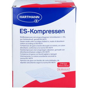 ES-KOMPRESSEN steril 7,5x7,5 cm 12fach Großpackung