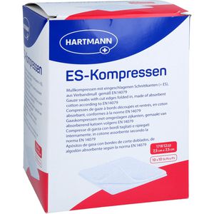 ES-KOMPRESSEN steril 7,5x7,5 cm 12fach Großpackung