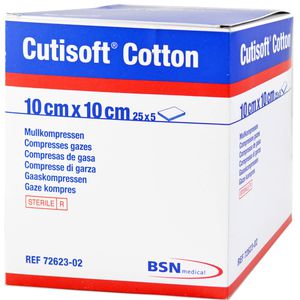 CUTISOFT Cotton Kompr.10x10 cm 8fach
