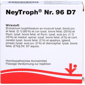 NEYTROPH Nr.96 D 7 Ampullen