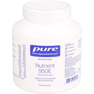 PURE ENCAPSULATIONS Nutrient 950E o.Cu/Fe/Jod K.