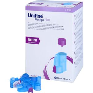 UNIFINE Pentips plus Kanüle 31 G 6 mm