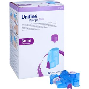 UNIFINE Pentips plus Kanüle 31 G 6 mm